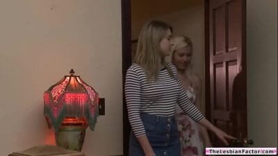 Big tits lesbian stepmom pussy licking stepdaughters bff