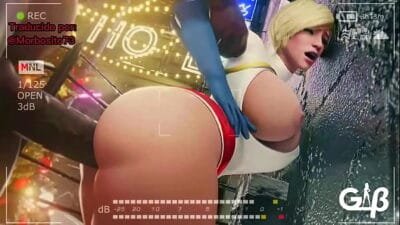 Power girl fucked by BBC sub spanish
